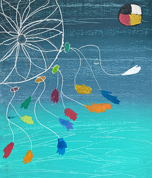 medicine wheel in the sky