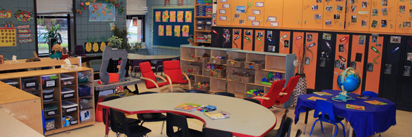 W.F. Ready School classroom 
